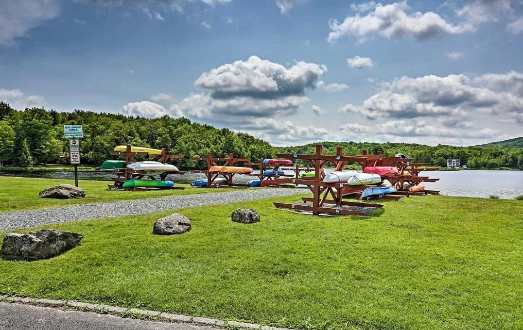 Lakefront Cabin Pvt Beach And Dock - Sunset Marina Arrowhead Lake Exteriör bild